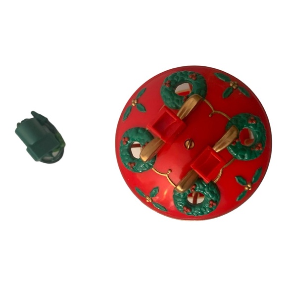 NIB VTG 1989 NOMA Ornamotion White Dove Gold Bow Rotation Christmas Tree Decor - Picture 10 of 13